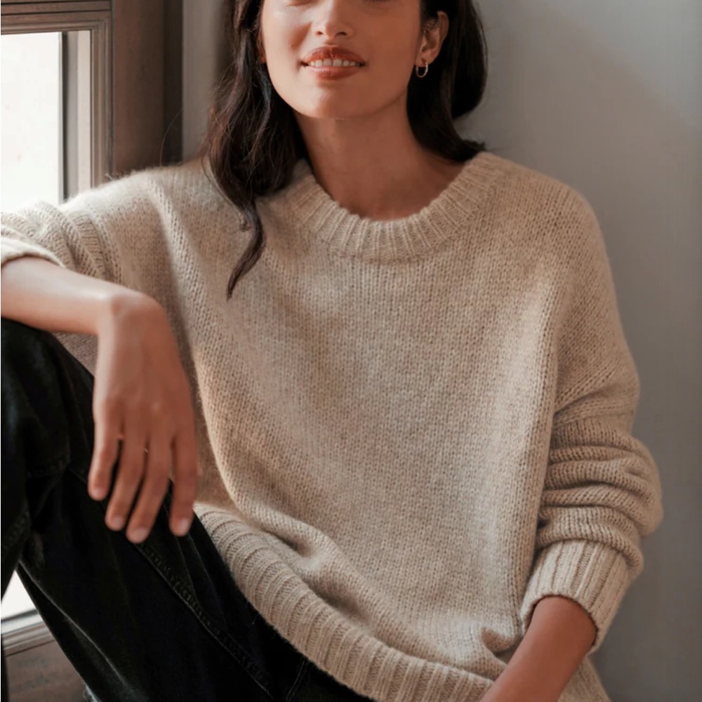 Jenni Kayne Alpaca Cocoon Sweater
